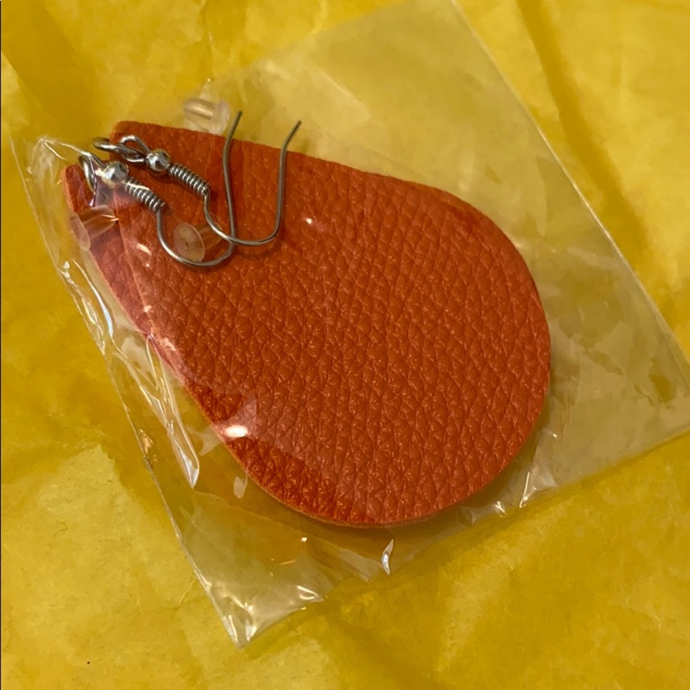 Handmade teardrop earrings